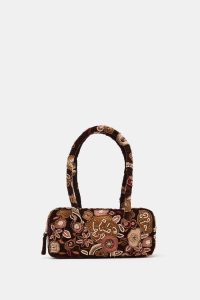 کیف دوشی زنانه گلدوزی‌شده زارا – ZARA