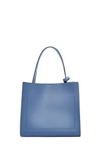 کیف زنانه آبی با جزئیات اکسسوری دری مد