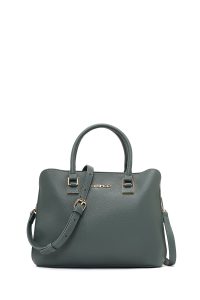 کیف زنانه آبی بلند بنددار دری مد