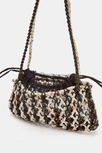 کیف زنانه بافتنی بافت‌دار کوچک زارا – ZARA