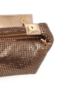 کیف زنانه برنزی مینی پولک‌دار دری مد