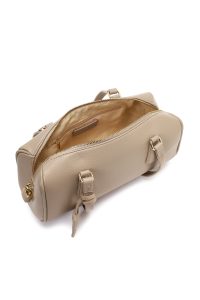 کیف زنانه بژ با اکسسوری دری مد