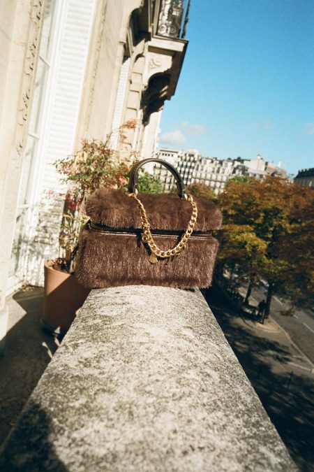 کیف زنانه خز مصنوعی سخت زارا – ZARA