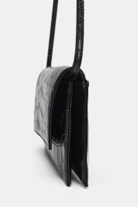 کیف زنانه درب‌دار برجسته زارا – ZARA