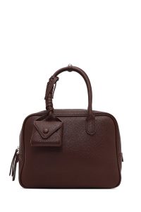 کیف زنانه زرشکی بلند بنددار دری مد