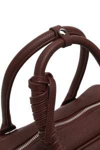 کیف زنانه زرشکی بلند بنددار دری مد