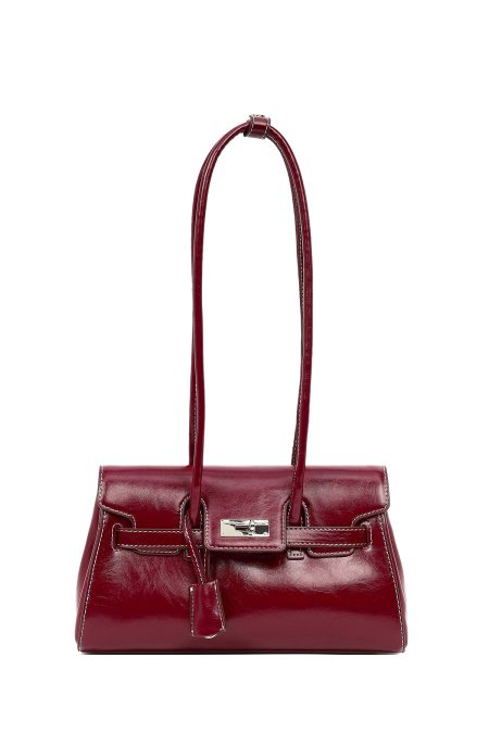 کیف زنانه زرشکی دری مد