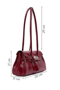 کیف زنانه زرشکی دری مد