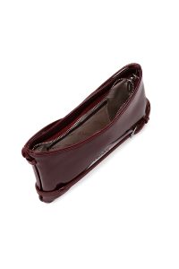 کیف زنانه زرشکی مینی ورنی دری مد