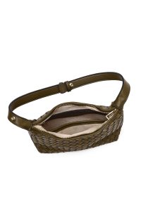 کیف زنانه سبز بلند بافت مینی دری مد