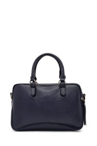 کیف زنانه سرمه‌ای بلند با اکسسوری دری مد