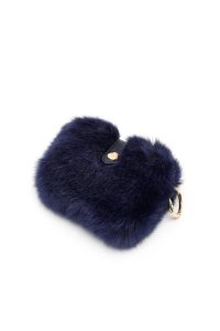 کیف زنانه سرمه‌ای بلند با اکسسوری دری مد