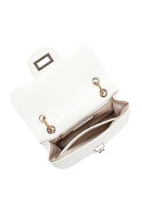 کیف زنانه سفید بلند لحافی دری مد