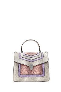 کیف زنانه صورتی بلند دری مد