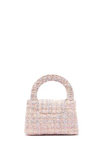 کیف زنانه صورتی بلند مینی دری مد