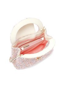 کیف زنانه صورتی بلند مینی دری مد