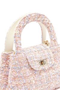 کیف زنانه صورتی بلند مینی دری مد