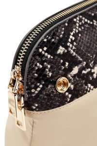 کیف زنانه طوسی بلند کلاسیک دری مد