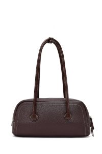 کیف زنانه قهوه‌ای با اکسسوری دری مد