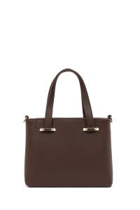 کیف زنانه قهوه‌ای بلند دری مد