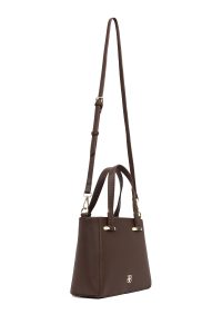 کیف زنانه قهوه‌ای بلند دری مد