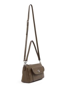 کیف زنانه قهوه‌ای بلند دری مد