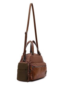 کیف زنانه قهوه‌ای بلند دری مد