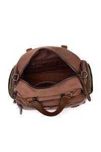 کیف زنانه قهوه‌ای بلند دری مد