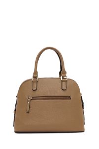 کیف زنانه قهوه‌ای بلند دری مد