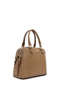 کیف زنانه قهوه‌ای بلند دری مد