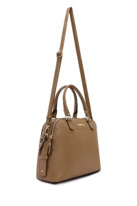 کیف زنانه قهوه‌ای بلند دری مد