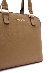 کیف زنانه قهوه‌ای بلند دری مد