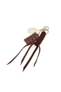 کیف زنانه قهوه‌ای بلند سنگی کلاسیک دری مد