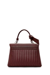 کیف زنانه قهوه‌ای بلند کلاسیک دری مد