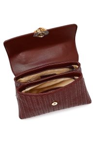 کیف زنانه قهوه‌ای بلند کلاسیک دری مد