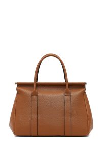 کیف زنانه قهوه‌ای بلند کلاسیک دری مد