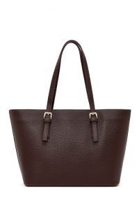 کیف زنانه قهوه‌ای کلاسیک دری مد