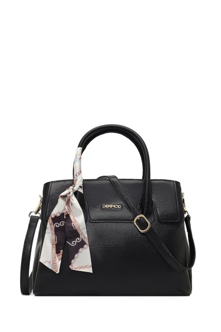 کیف زنانه مشکی بلند اکسسوری دری مد