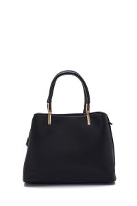 کیف زنانه مشکی بلند با جزئیات اکسسوری دری مد