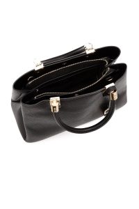 کیف زنانه مشکی بلند با جزئیات اکسسوری دری مد