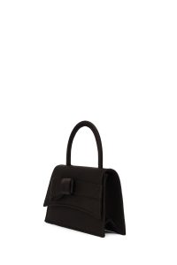 کیف زنانه مشکی بلند بند زنجیری مینی دری مد