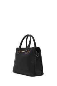 کیف زنانه مشکی بلند بنددار دری مد