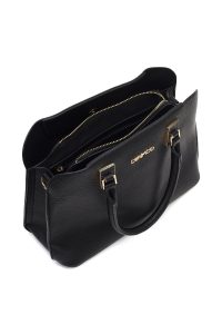 کیف زنانه مشکی بلند بنددار دری مد