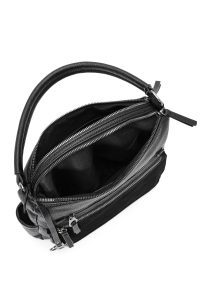 کیف زنانه مشکی بلند بنددار دری مد