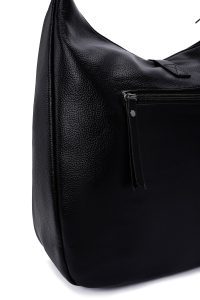 کیف زنانه مشکی بلند بنددار دری مد