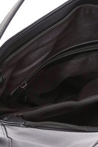 کیف زنانه مشکی بلند بنددار دری مد