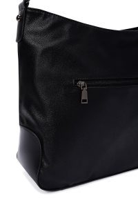 کیف زنانه مشکی بلند بنددار دری مد