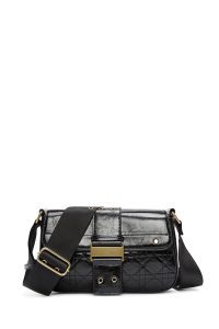 کیف زنانه مشکی بلند بنددار دری مد