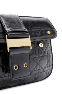 کیف زنانه مشکی بلند بنددار دری مد