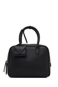 کیف زنانه مشکی بلند بنددار دری مد